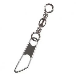 Terminal Tackle Eagle Claw Barrel Swivels With Safety Snaps