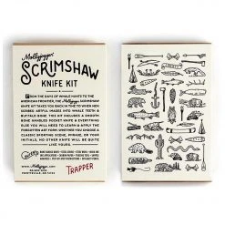 Hunt Mollyjogger Scrimshaw Trapper Knife Kit