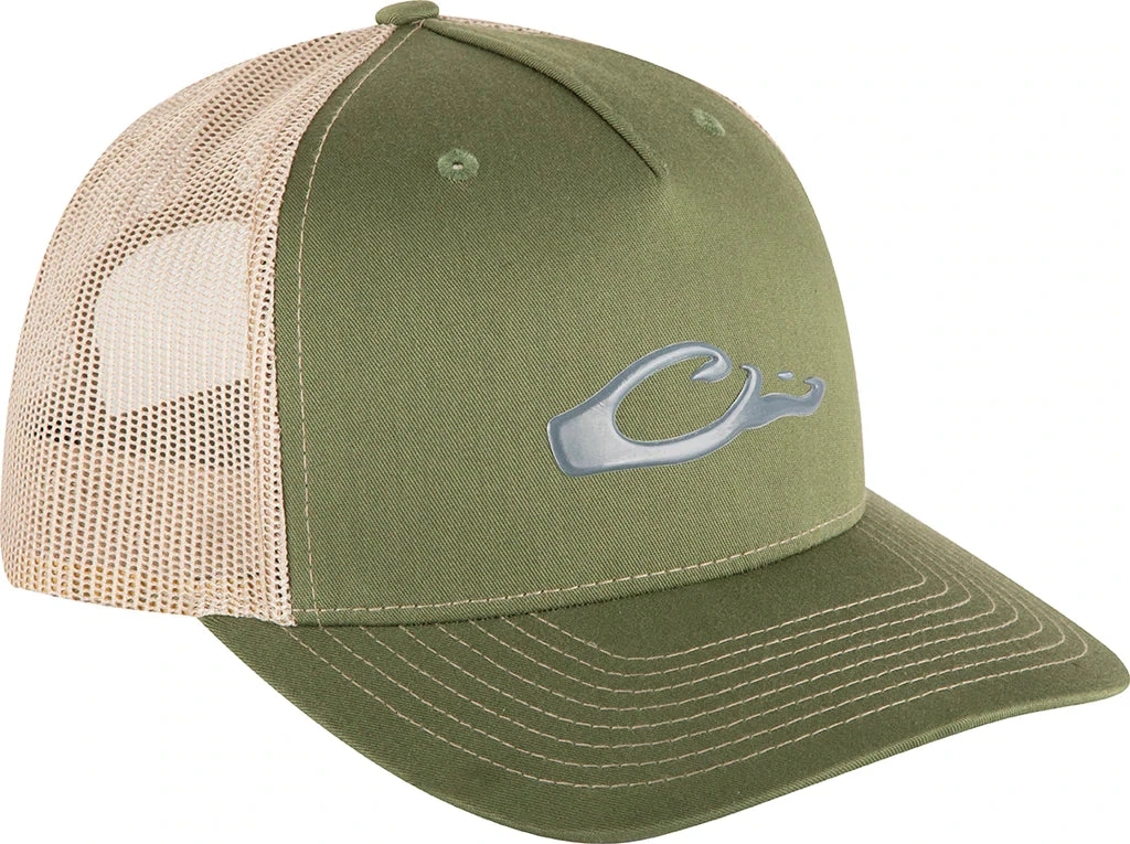 Hats Drake Waterfowl 5-Panel Slick Logo Hat 2 Hats Drake Waterfowl 5-Panel Slick Logo Hat
