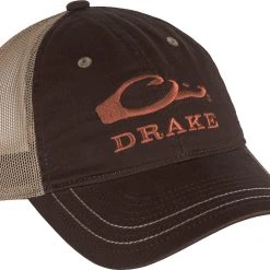 Drake Waterfowl Mesh Back Logo Hats