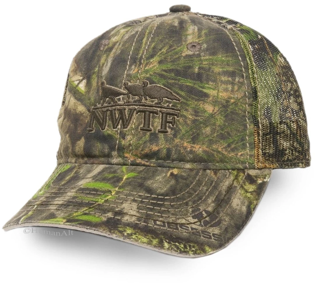 NWTF Mossy Oak Obsession Turkey Hunting Hat Hats 1 NWTF Mossy Oak Obsession Turkey Hunting Hat Hats