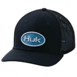 Huk Gear Huk Scaled Logo Stretch Trucker Hats