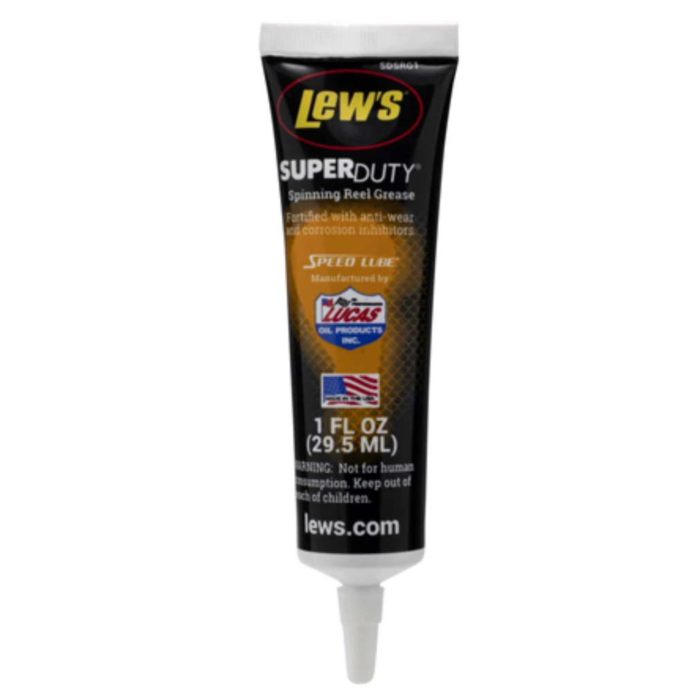 Lew's Super Duty Spinning Reel Grease Fishing Accessories 1 Lew's Super Duty Spinning Reel Grease Fishing Accessories