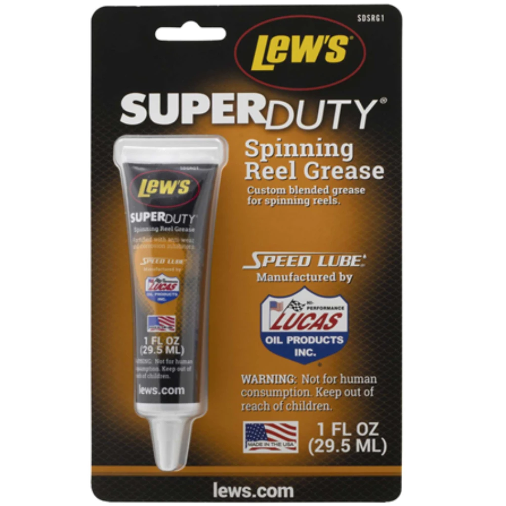 Lew's Super Duty Spinning Reel Grease Fishing Accessories 2 Lew's Super Duty Spinning Reel Grease Fishing Accessories